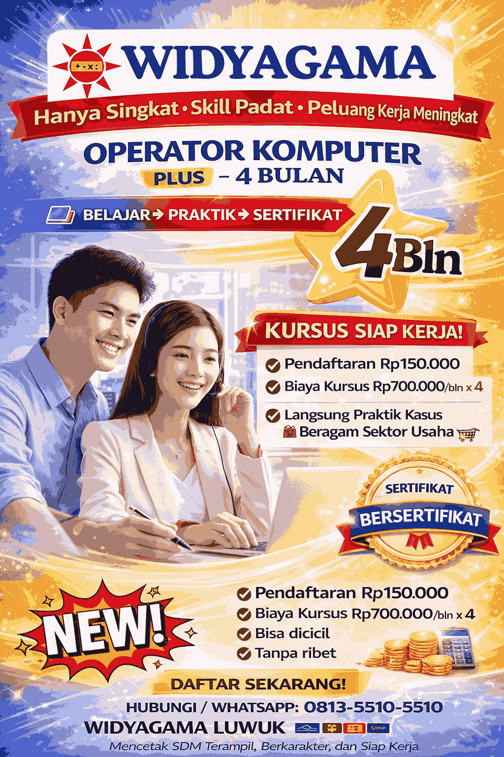 KELAS KOMPUTER 4 BULAN